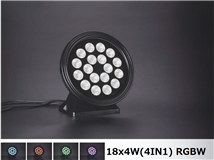 丸形LED投光器 72W RGBW